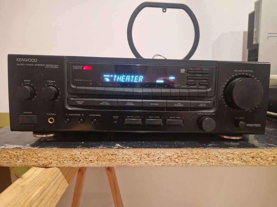 KENWOOD KR-6060 Audio/Video Stereo Receiver