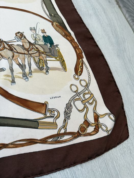 платок шаль Hermes