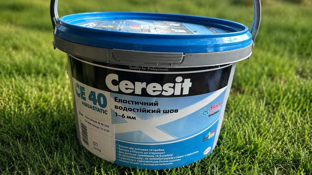 Ceresit Еластичний шов Сіро-світлий