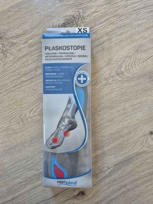 Foot WAVE wkładki dynamiczne xs nowe