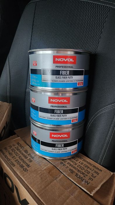 Novol Шпатлевка со стекловолокном (1,8кг)