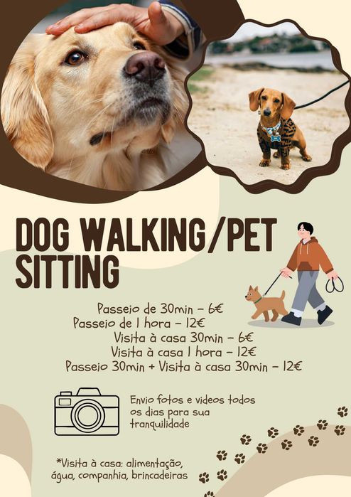 passeio de cães / dog walking - pet sitting (Massamá)