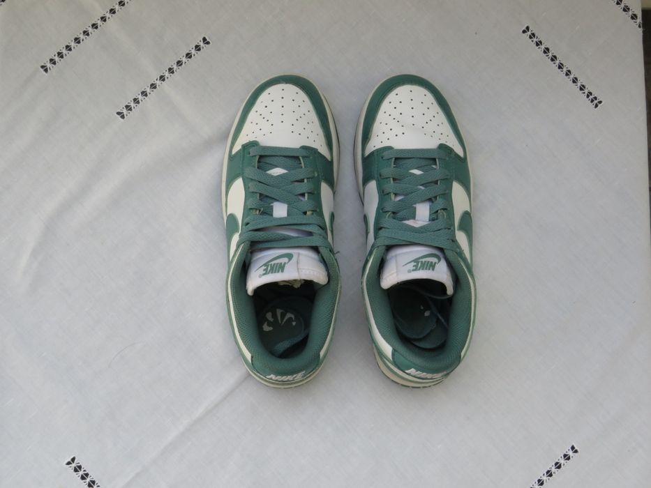 Nike Dunk Low GS White Gorge Green - Verde - Tamanho 36.5
