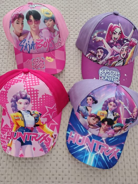 Bonés K Pop Demon Hunters novos