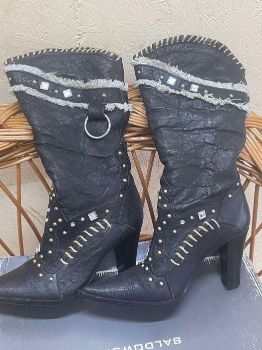 Кожа натур  сапоги  р 37