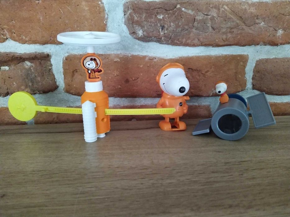 Fistaszki Snoopy - NASA - 6 sztuk - McDonald's