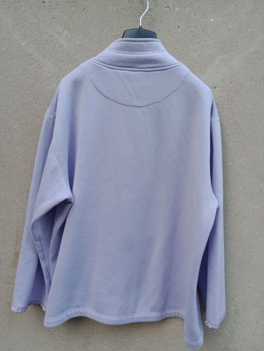 Bluza damska liliowa bawełna