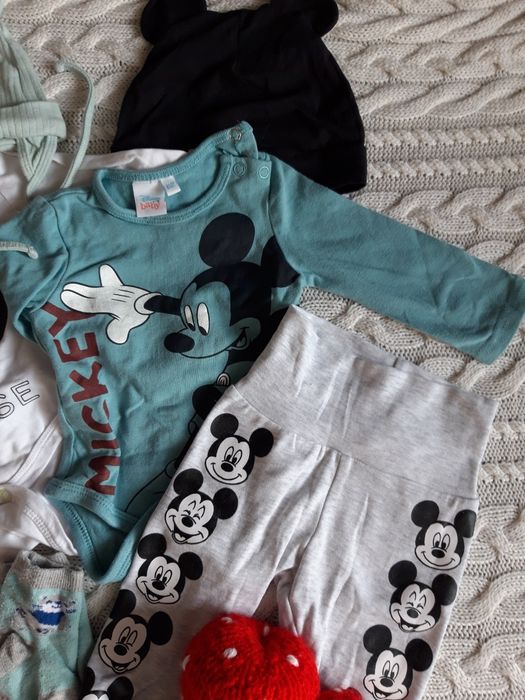 Zestaw ubranek  r. 62  Disney  Myszka Miki