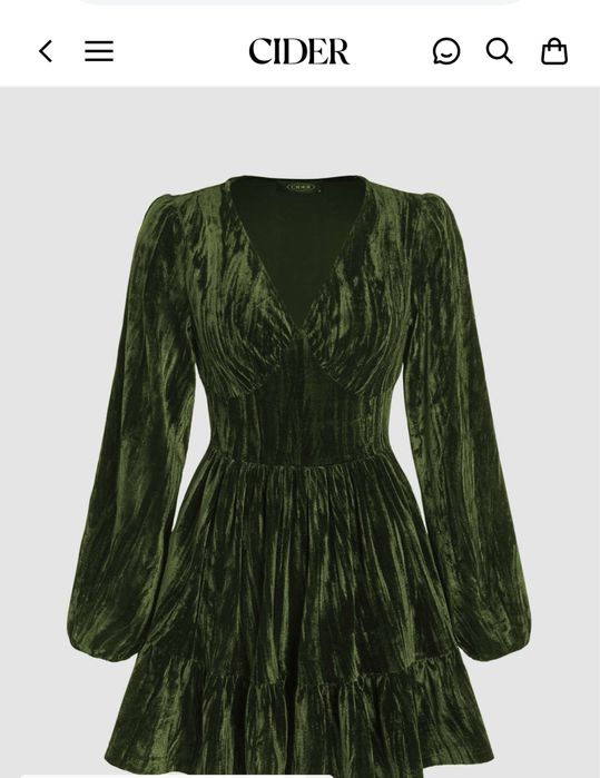 Sukienka CIDER z kryształkami