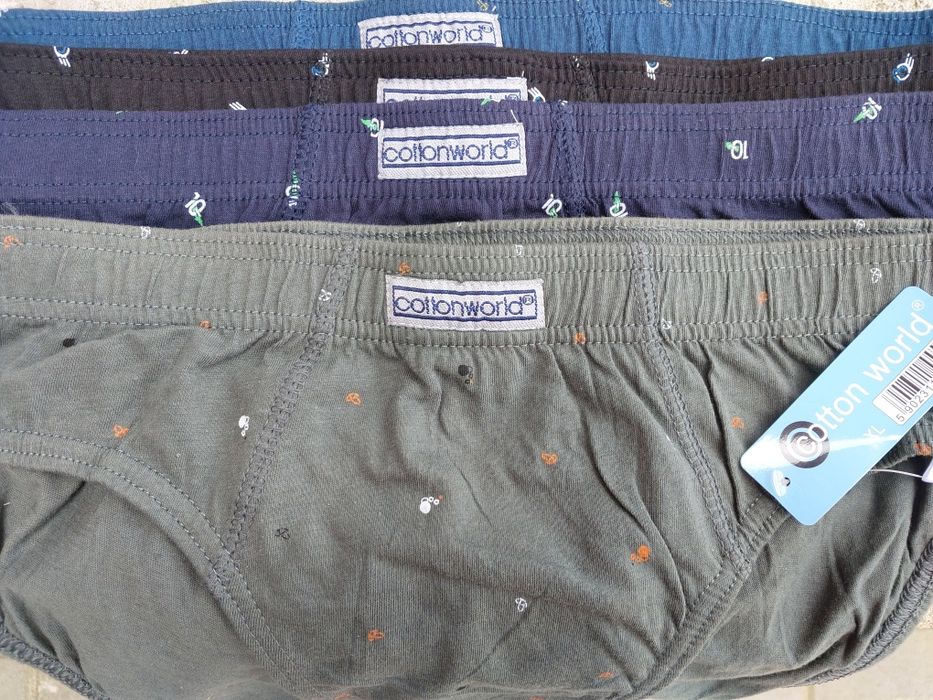 Slipy męskie Cotton World Bawełniane