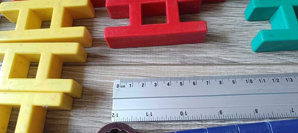 klocki konstrukcyjne drabinki prl