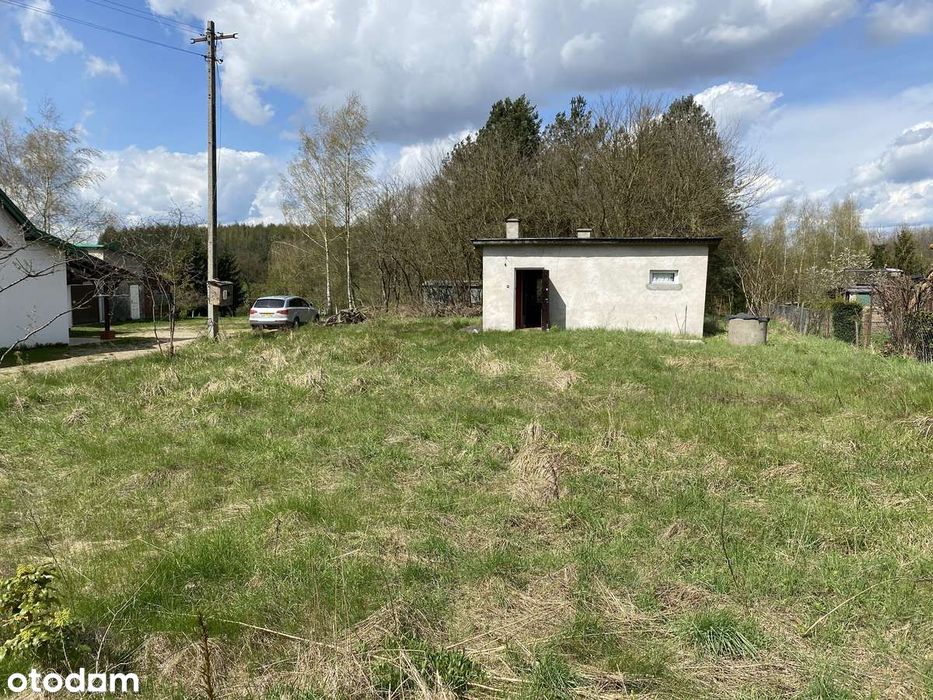 Domek letniskowy Działka rekreacyjna blisko lasu i jeziora