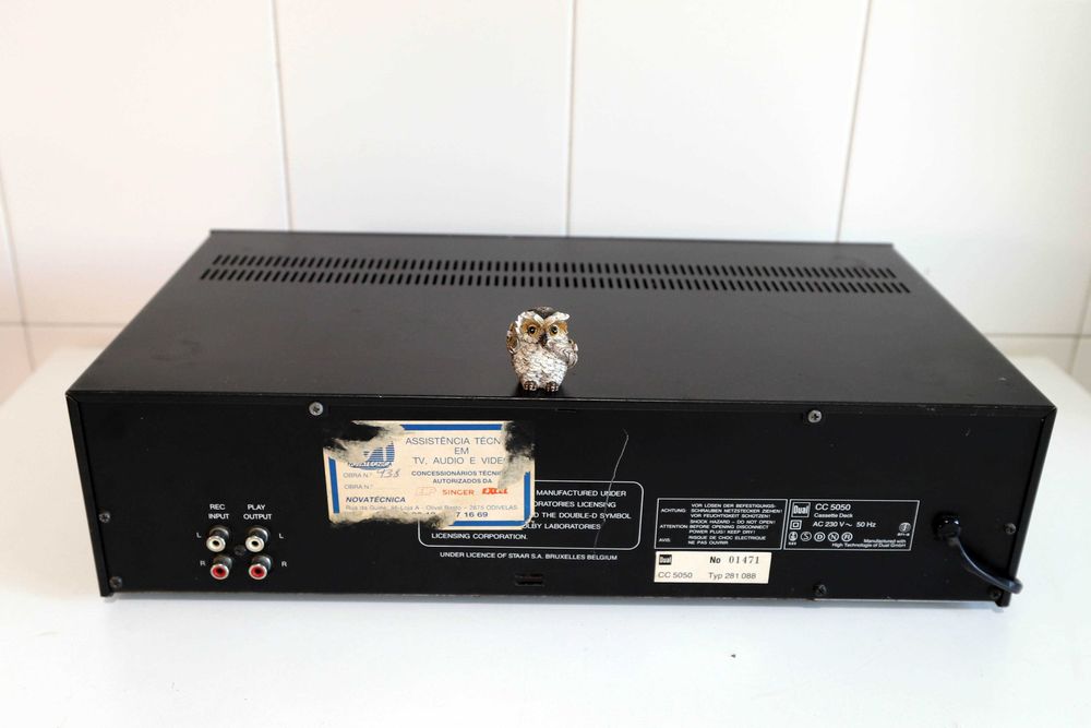 Dual CC-5050 Tape Deck Cassetes 3 cabeças