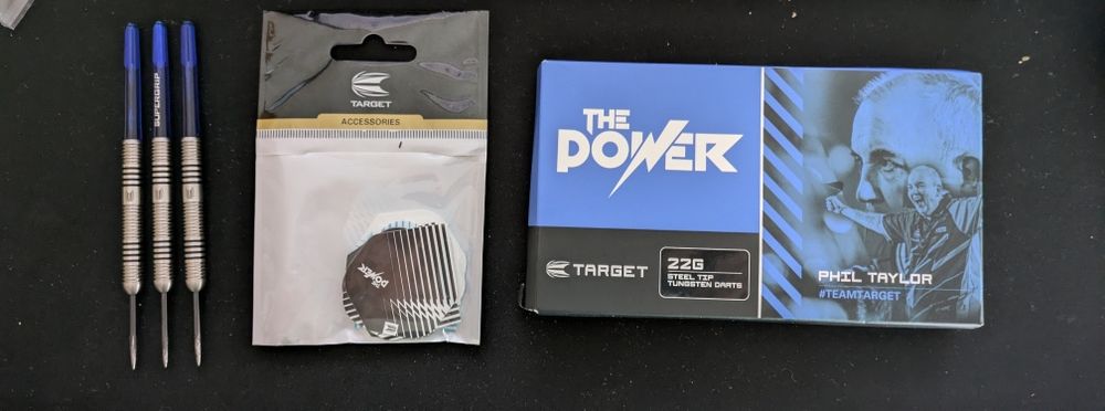 Setas/dardos Phil Taylor target the power 22g steeltip