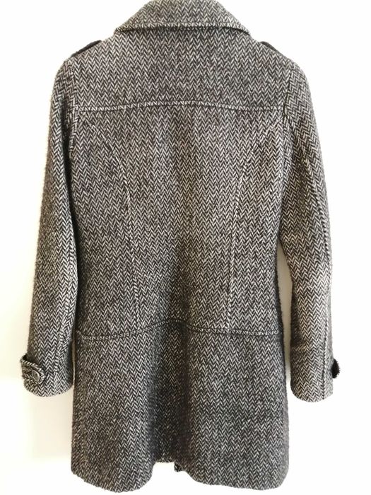 Casaco cinza mesclado S MANGO