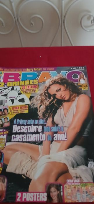 Capa Bravo + Publicação Britney Spears