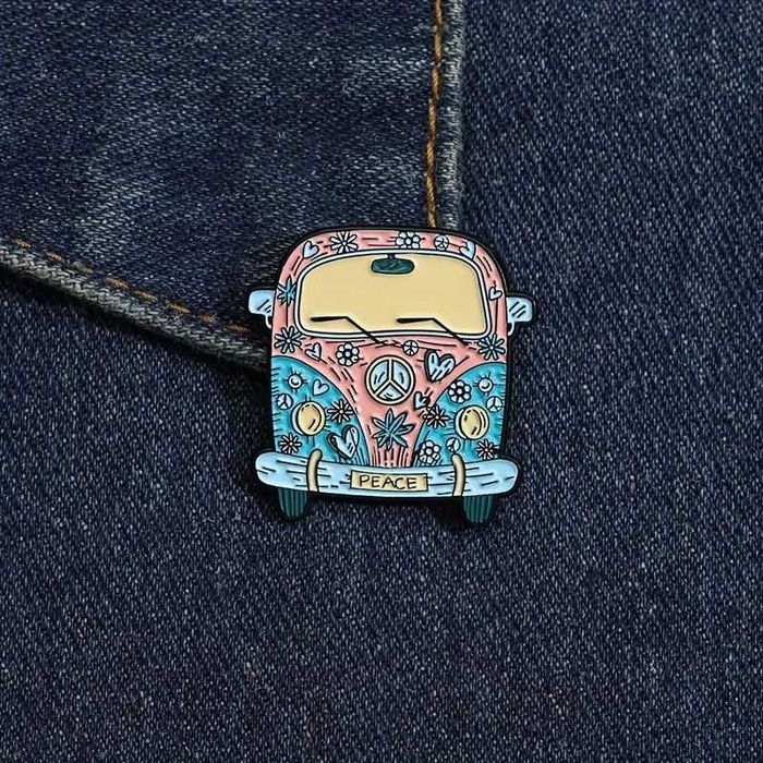 PIN | Peace Bus Hippies