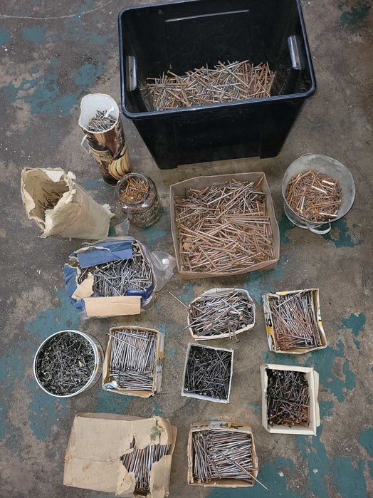 Pregos varios medidas