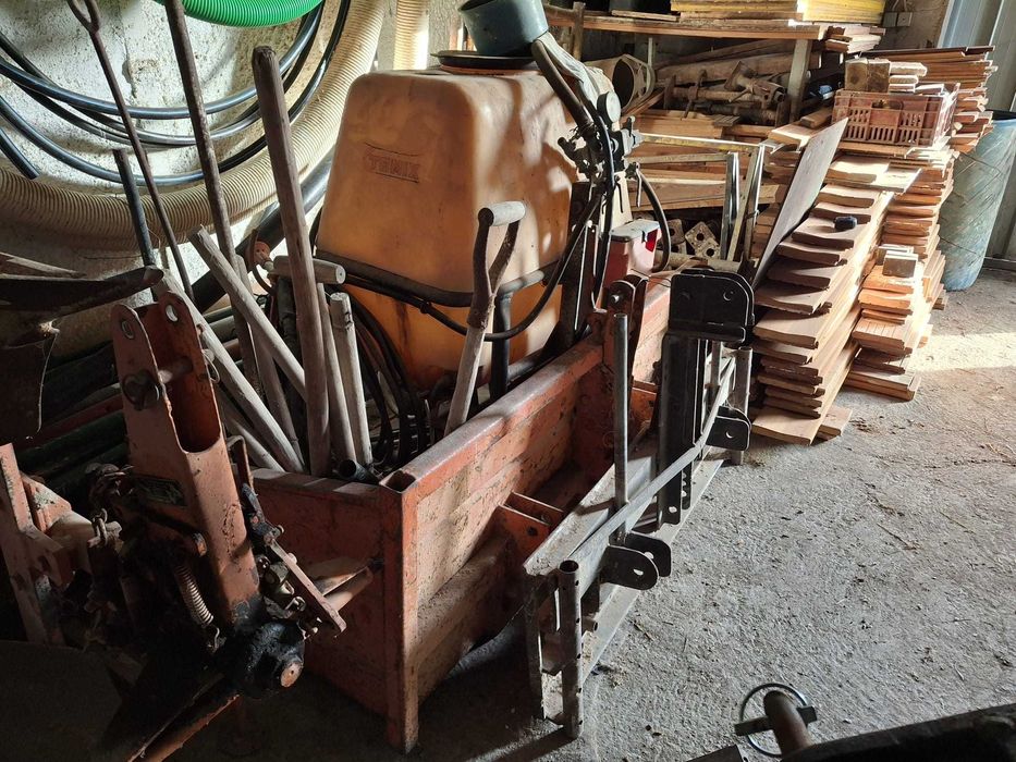 Escarificador artesanal de 3 facas