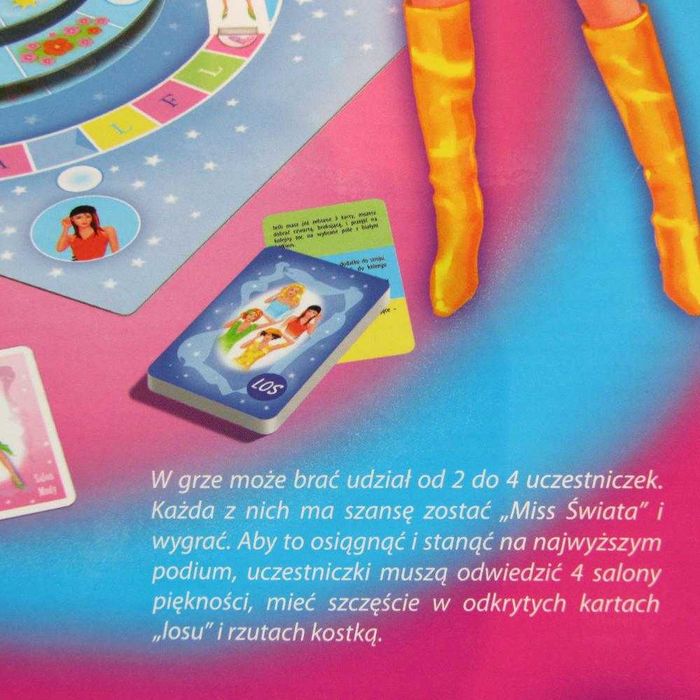 Zostań Miss Świata - gra planszowa