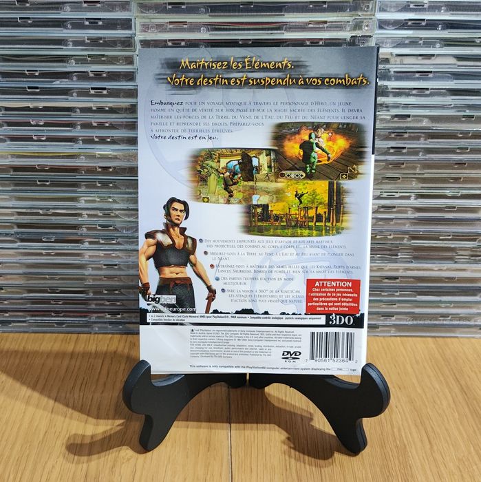 Godai Elemental Force Capa+Manual Originais PS2