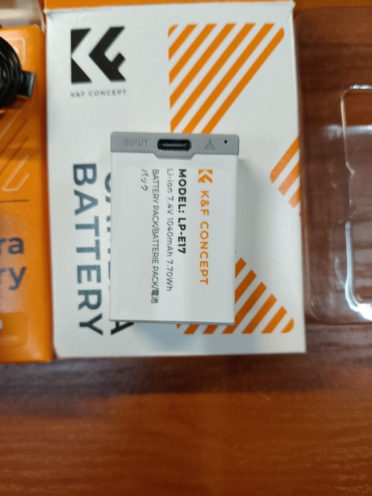 Nowe baterie akumulatorki do aparatów