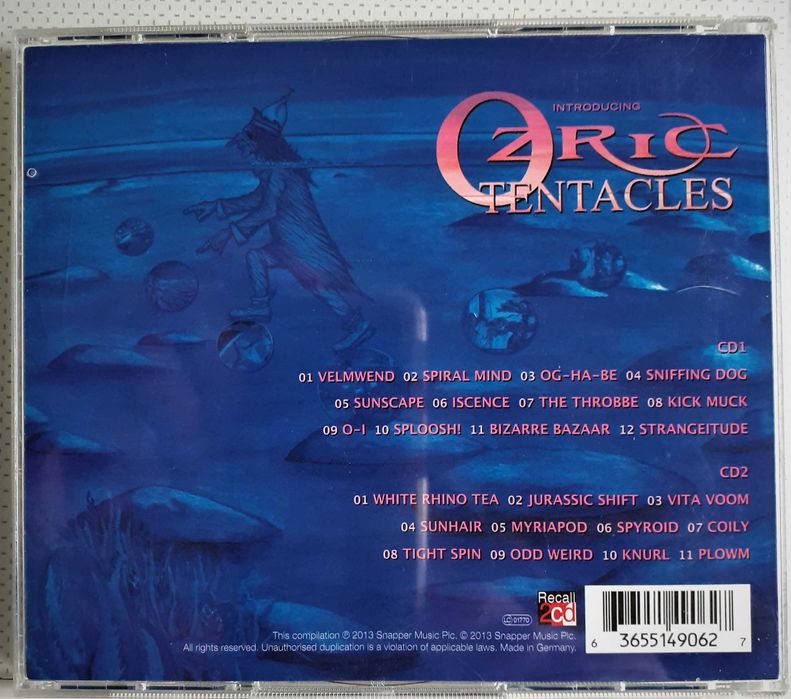 OZRIC TENTACLES - Introducing