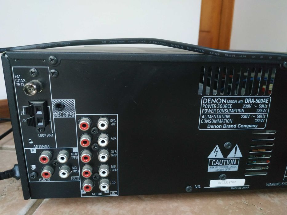 Amplituner denon am-fm stereo dra-500ae