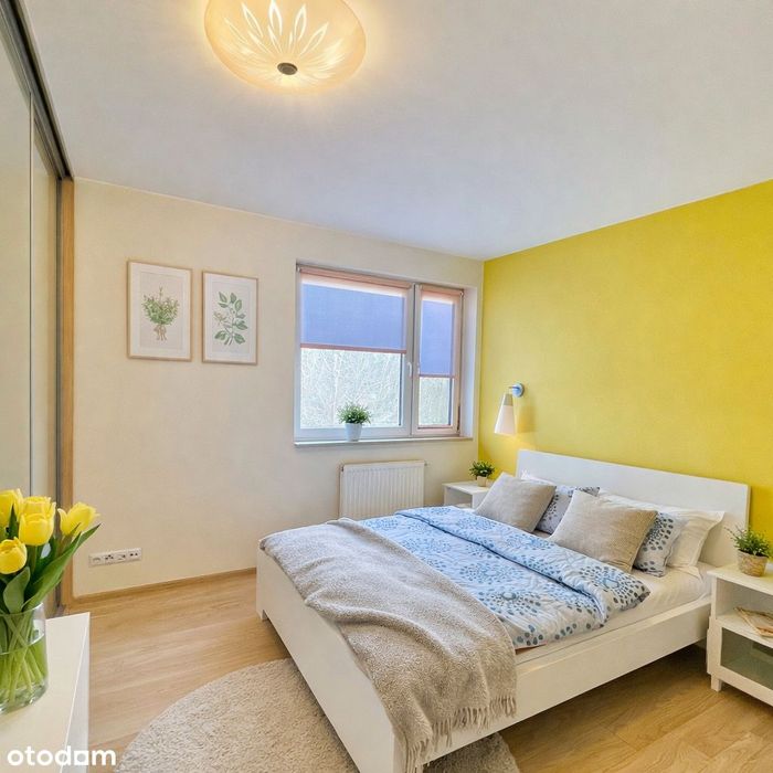 Słoneczne 50 m2 / balkon / zamknięte osiedle