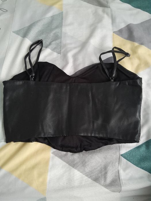 Топ шкіряний ZARA