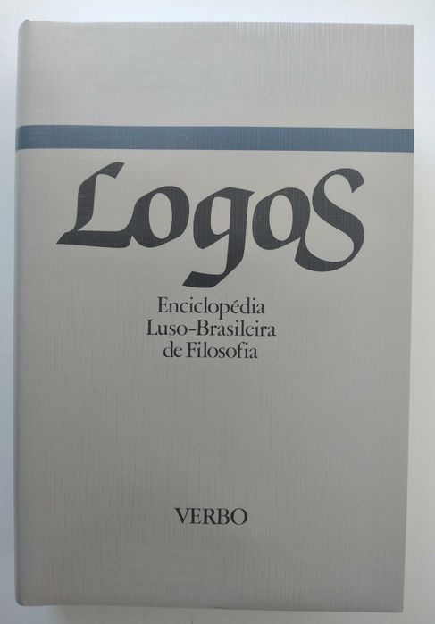 Logos - Enciclopédia Luso-Brasileira de Filosofia - 5 livros novos nas caixas originais publicados pela editora Verbo