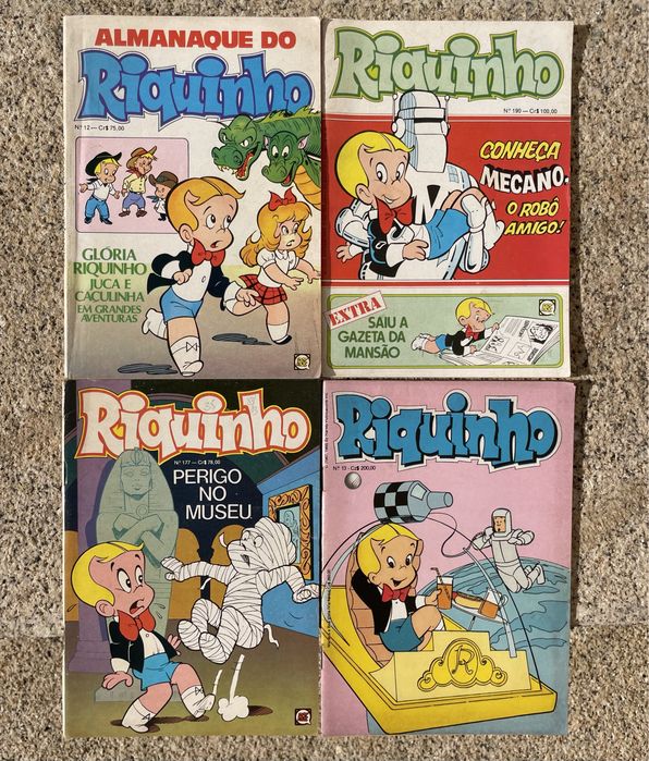 Revistas vintage banda desenhada Riquinho