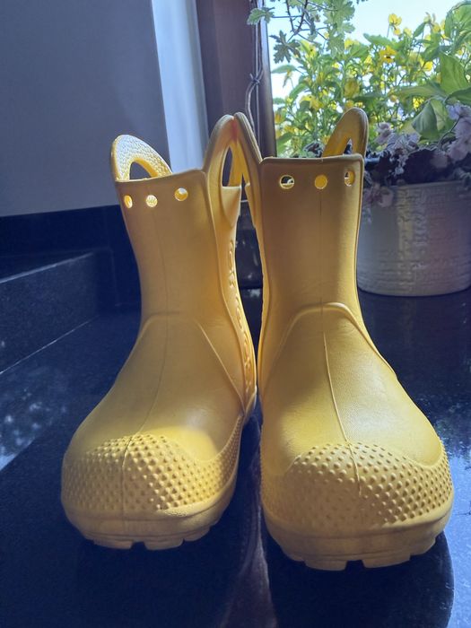 Kalosze crocs dziecięce r.22-23 używane