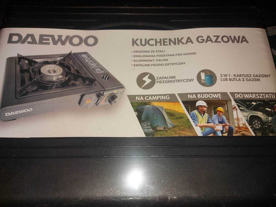 Daewoo Kuchenka Jednopalnikowa Na Nabój Gazowy