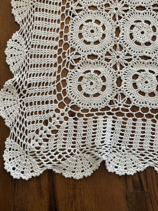 Toalha crochet 78x78