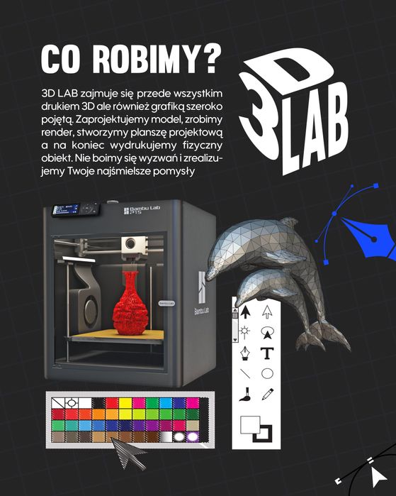 Druk 3D/grafika/modelowanie 3D