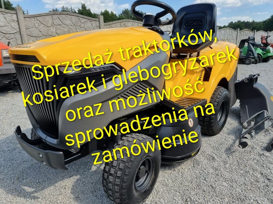 Sprzedaż traktorków i kosiarek