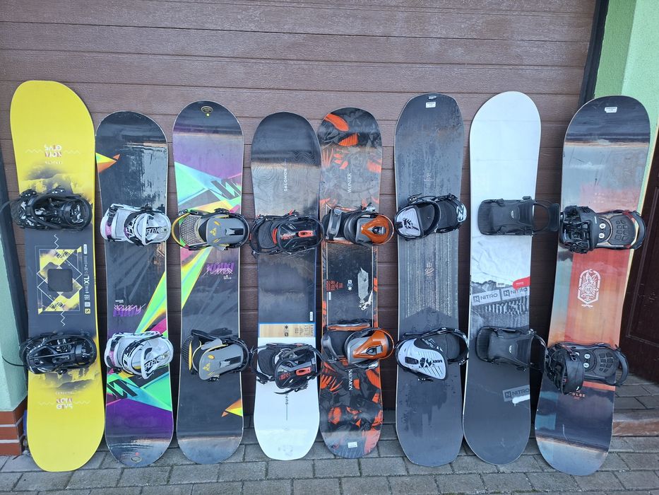 Deski snowboardowe salomon volkl nitro