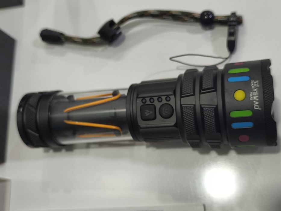 Lanterna de Mão Led Laser 30w 20000lm