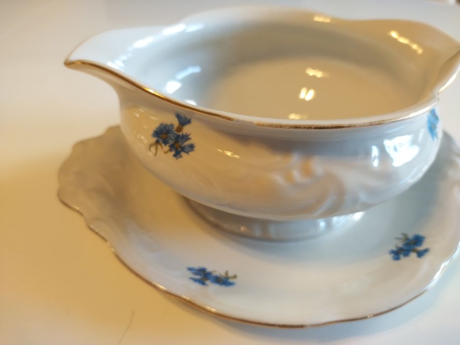 Porcelana Wałbrzych lata 60 sosjerka