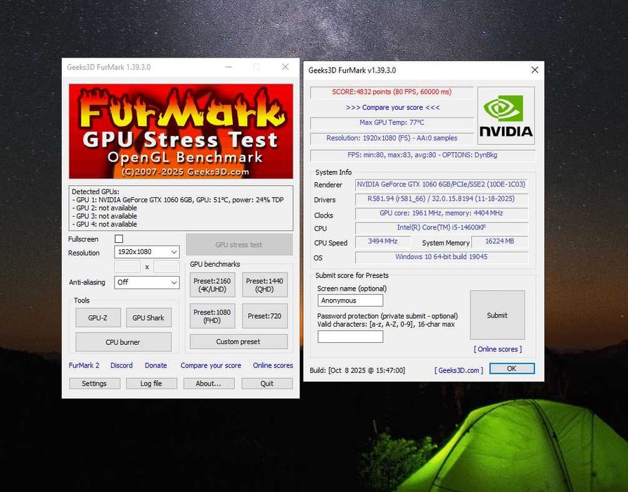 GTX 1060 6gb z pudełkiem