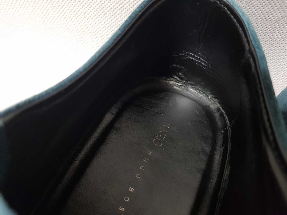 HUGO BOSS - Męskie Buty Zamszowe roz. 45 - 29,5 cm Super _ >