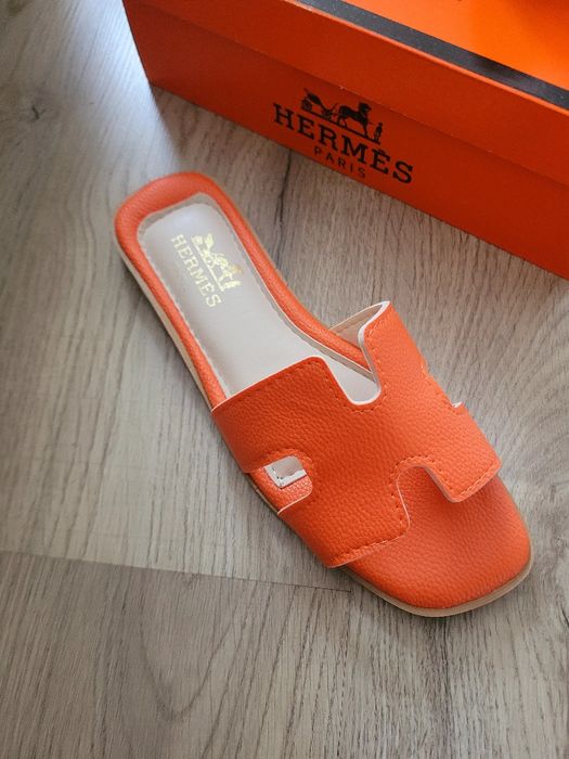 Klapki Hermes nowe