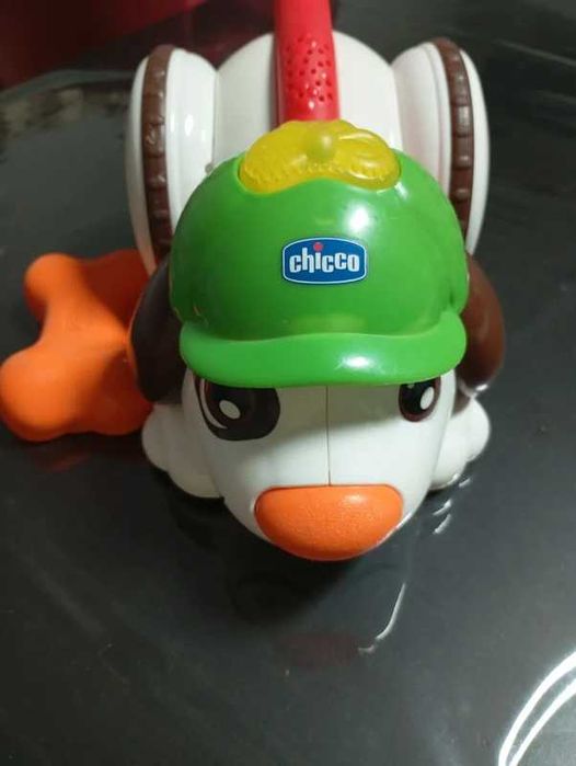Cãozinho Eletrónico Chicco com Osso Interativo