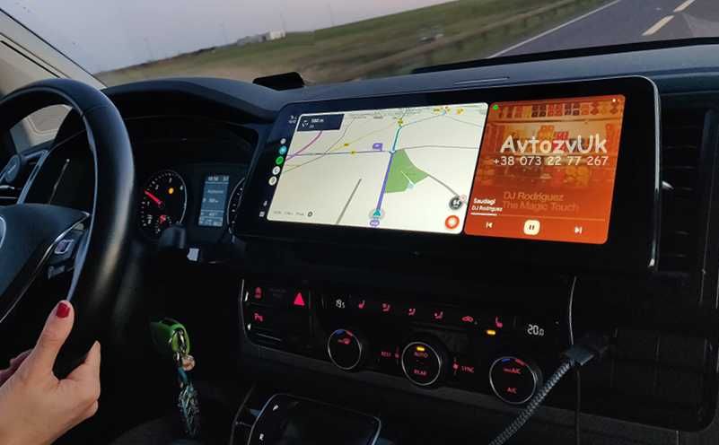 Магнитола CRAFTER Volkswagen TRANSPORTER T6 Atlas TERAMONT Android 16