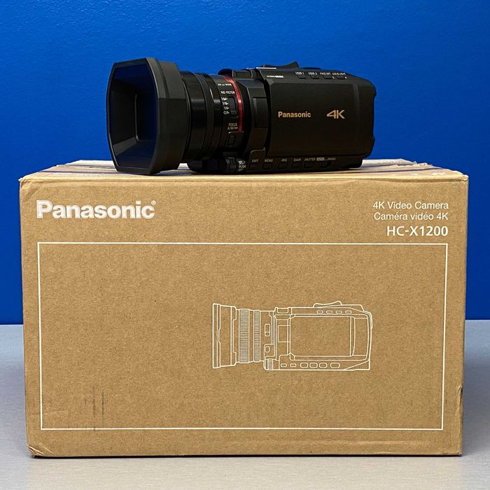 Panasonic HC-X1200 | 4K 60p | 24x Optical Zoom |  3 ANOS DE GARANTIA