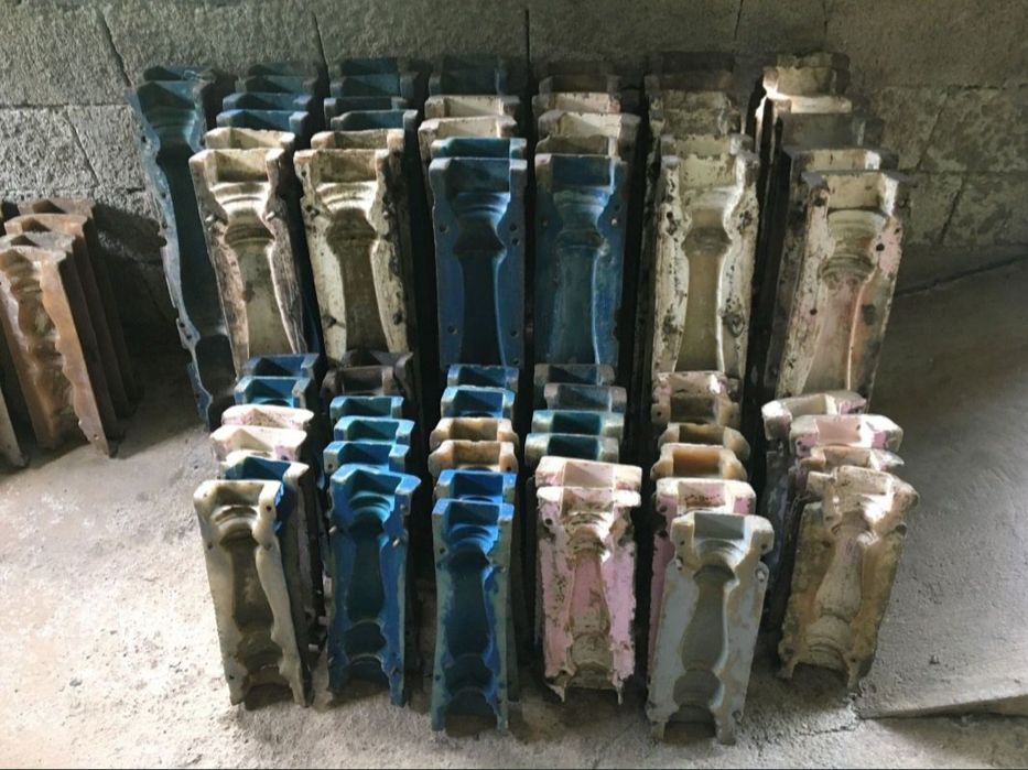 Molde de balaústres