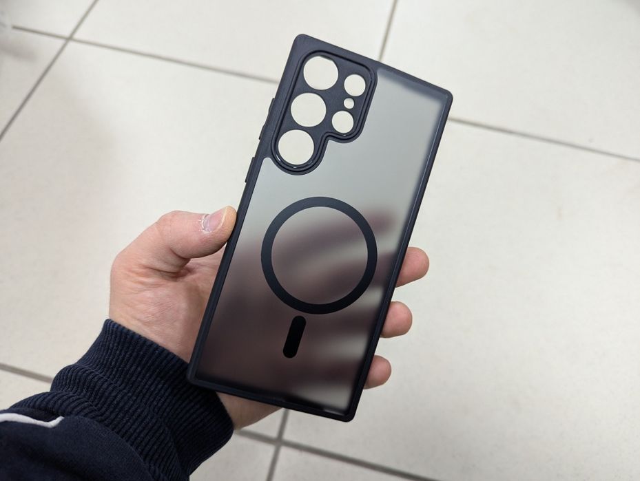 SAMSUNG S23 UTRA чохол MagSafe  Протиударний чехол