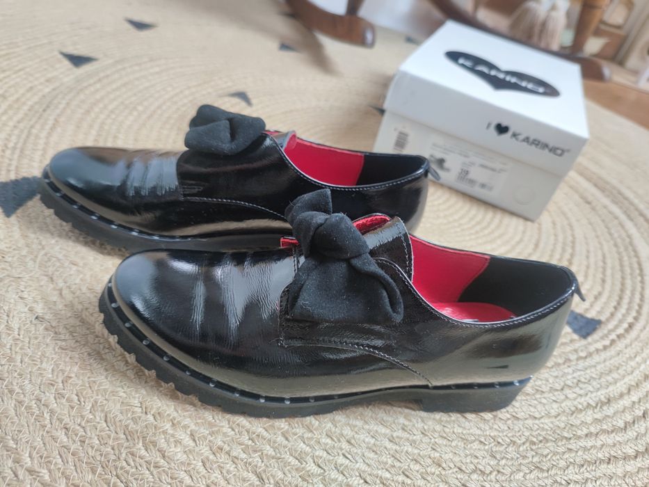 buty czarne Karino 39 2956/090-P viralowe hit perelka