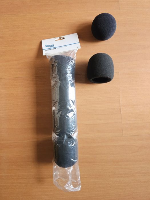 6 bolas de vento para microfone